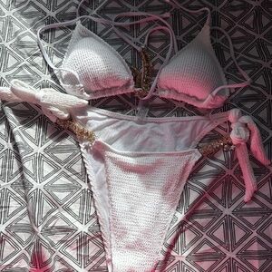 White bikini